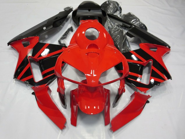 Style Rouge & Noir OEM 03-04 Honda CBR600RR Carénage