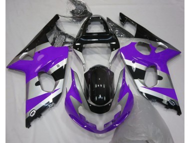 Style Violet Argent OEM 00-02 Suzuki GSXR 1000 Carénage