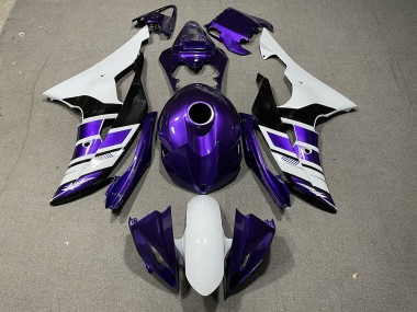 Style Violet Noir & Blanc OEM 08-16 Yamaha R6 Carénage