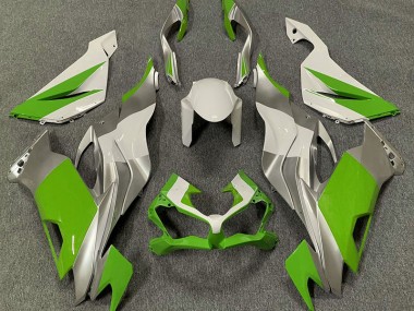 Vert Blanc & Argent 19-23 Kawasaki ZX6R Carénage