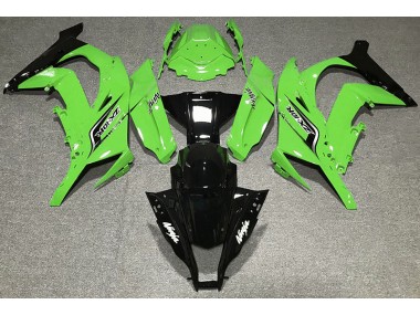 Vert Brillant & Logos 11-15 Kawasaki ZX10R Carénage