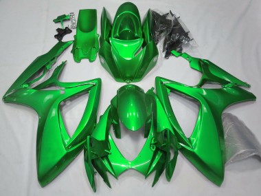 Vert Brillant Uni 06-07 Suzuki GSXR 600-750 Carénage