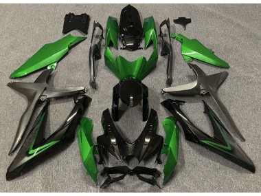 Vert Brillant & Vert R 08-10 Suzuki GSXR 600-750 Carénage