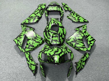 Vert Camouflage 03-04 Honda CBR600RR Carénage