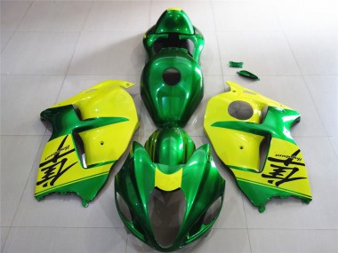 Vert & Jaune 97-07 Suzuki GSXR 1300 Carénage