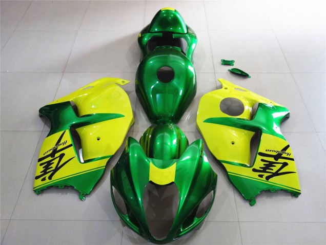 Vert & Jaune 97-07 Suzuki GSXR 1300 Carénage