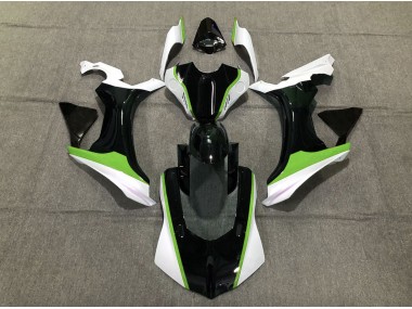 Vert Noir & Blanc 15-19 Yamaha R1 Carénage