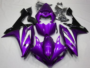 Violet Blanc & Noir 07-08 Yamaha R1 Carénage