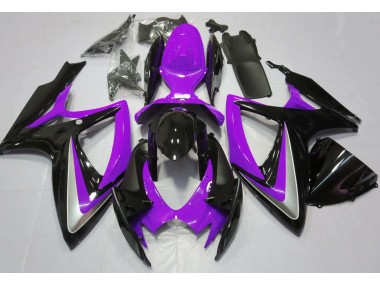 Violet Brillant Débadgé 06-07 Suzuki GSXR 600-750 Carénage